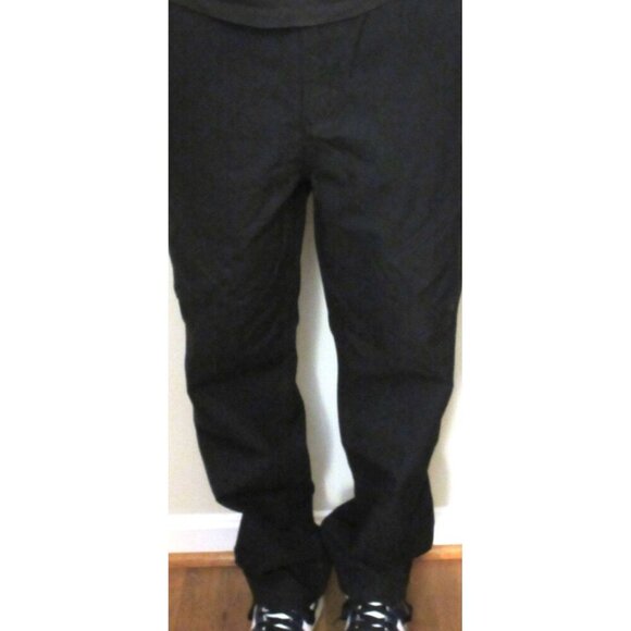 Jordan Men's MJ Chicago Cotton Cargo Casual Air Jordan Logo Pants Black NWT - Picture 2 of 11